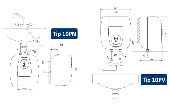 Talas 10P tehnički crtež