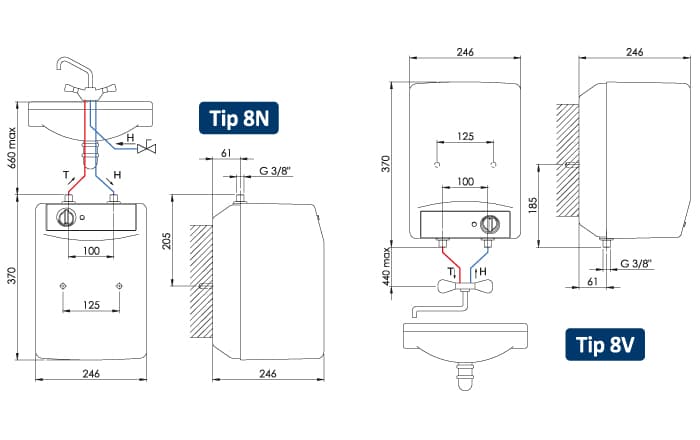 Talas 8 tehnicki crtez